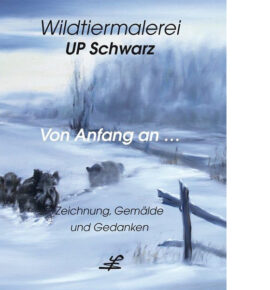 Wildtiermalerei UP Schwarz